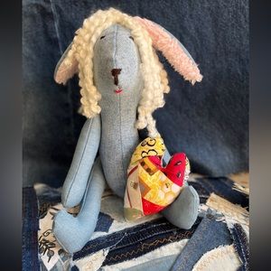 Handmade! long ear rabbit 12”